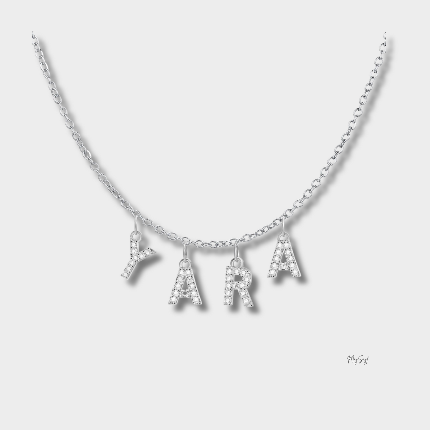 Costum made name necklace