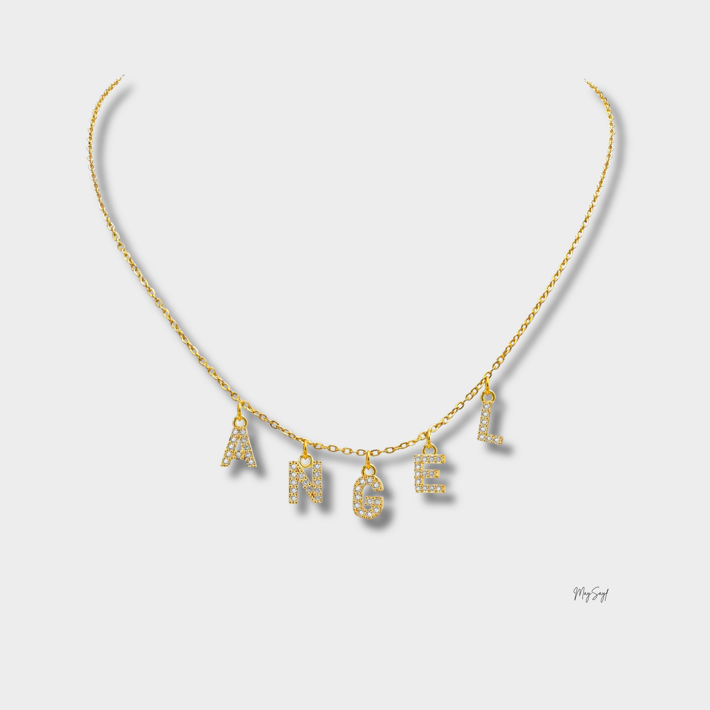 Costum made name necklace