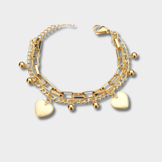 Bundel heart bracelet